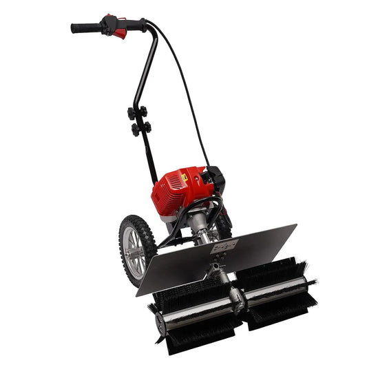 43CC 2-Takt Kehrmaschine, Bodenkehrmaschine, 56cm, 56 cm, für Kunstrasen Geeignet für Die Reinigung Von Kunstrasen, 1.7 PS