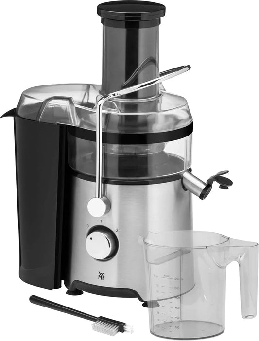 WMF Entsafter, 1,2 L, 500 W, Edelstahl, edelstahl matt, Saftkrug 1,2l, 2 Geschwindigkeitsstufen