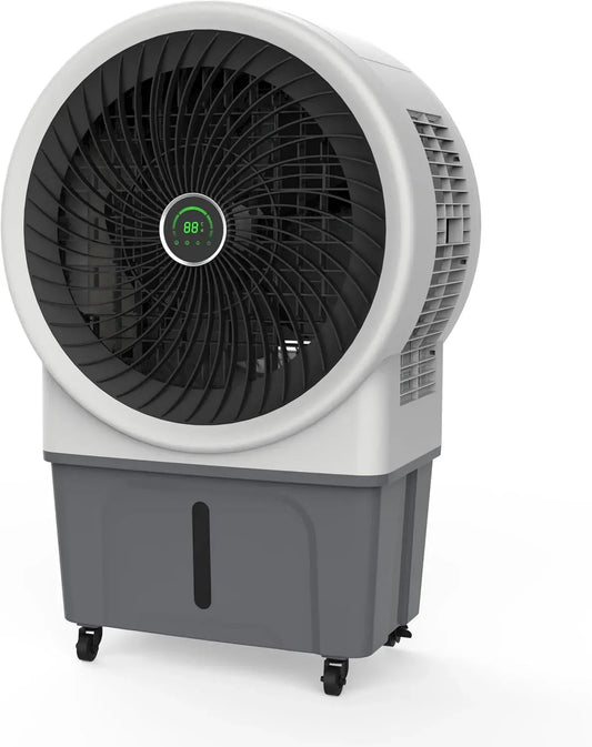 Klimaanlage BC52ACP2501, 52 L, Timer, 3 Geschwindigkeiten, Oszillation, großer Wassertank, BE COOL Luftkühler, Timer & Fernbedienung