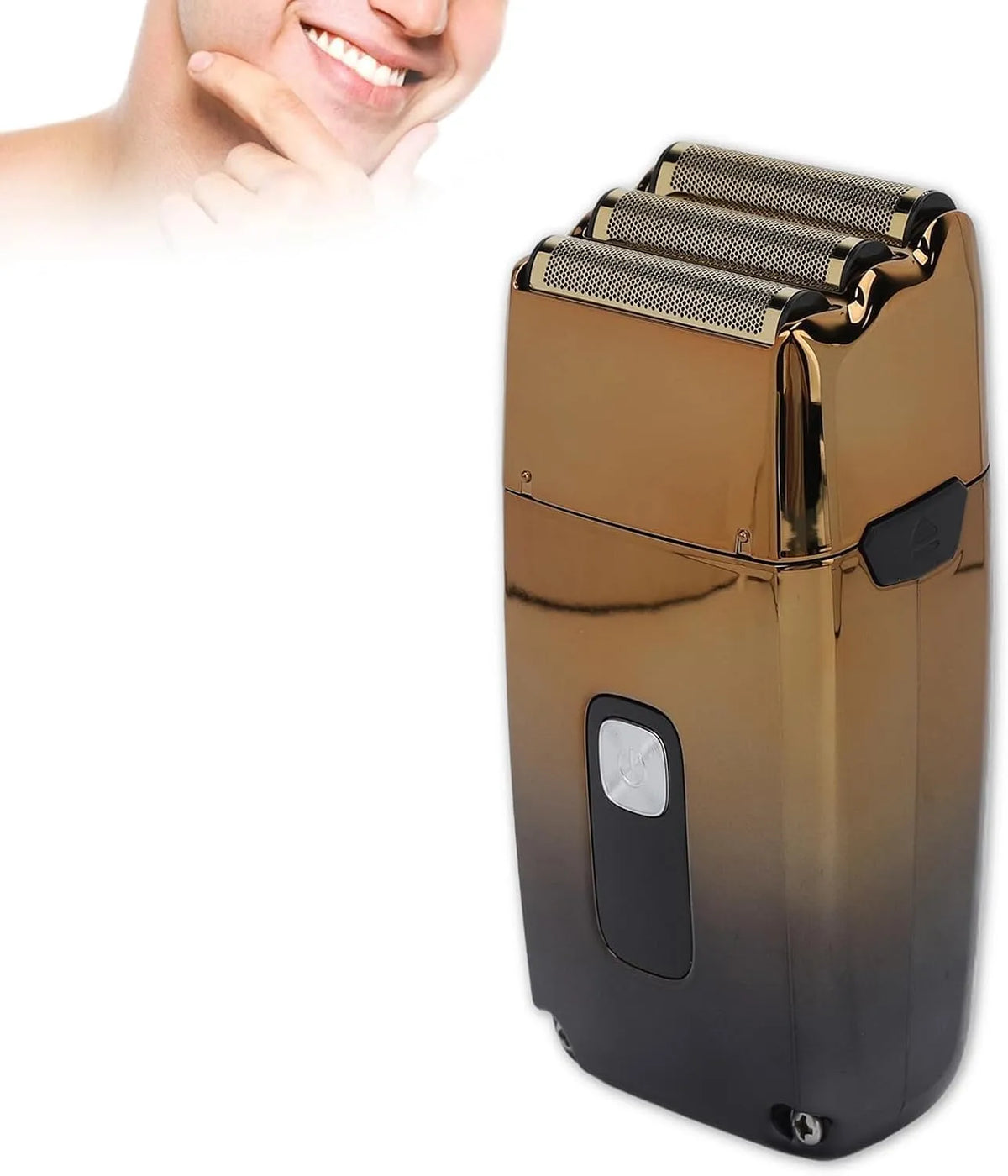 Elektrorasierer, Folienrasierer, Reiserasierer, tragbar, IP65, USB, LCD-Display, für Männer Tragbarer Reiserasierer für Herren