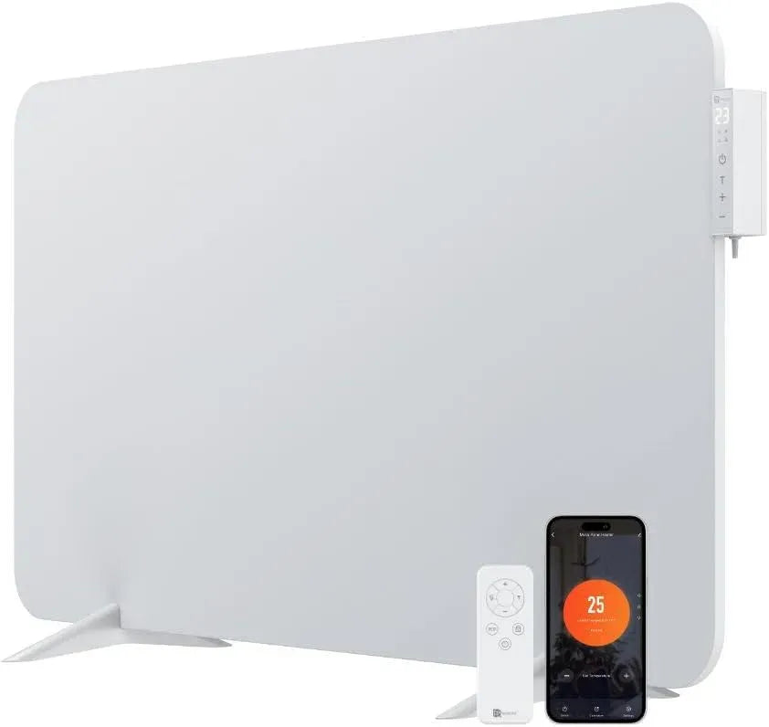 Infrarotheizung, 1000 W, 20 m, Wärmefunktion, Weiß