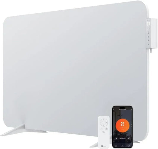 Infrarotheizung, 1000 W, 20 m, Wärmefunktion, Weiß